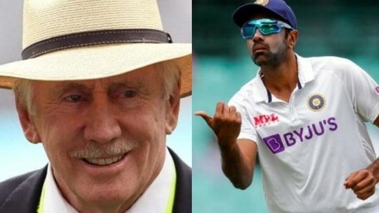File Photo of R Ashwin and Ian Chappell (left)(HT Collage) File Photo of R Ashwin and Ian Chappell (left)(HT Collage)