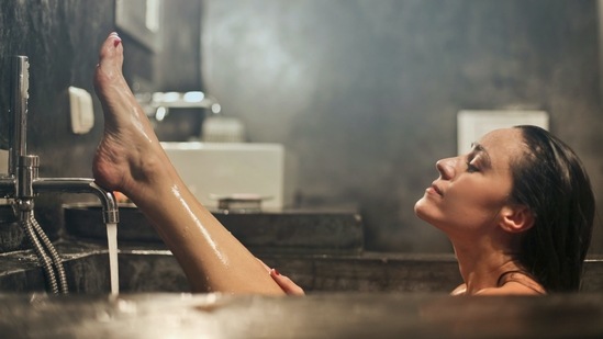 Be gentle with your body: After working out, the skin becomes delicate and prone to micro-abrasions hence it is recommended you used a gentle cleanser instead of harsh exfoliants.(Unsplash)