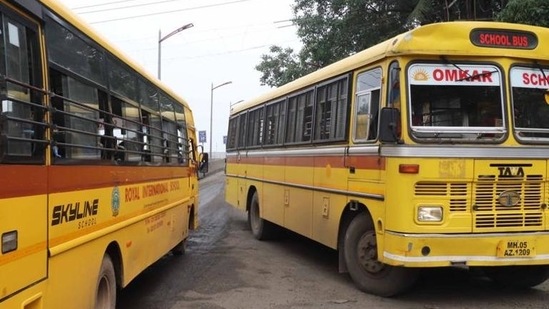 Even as the Delhi government allowed schools to partially reopen for classes 9 to 12 between January and February, transportation services did not resume. (HT FILE) Even as the Delhi government allowed schools to partially reopen for classes 9 to 12 between January and February, transportation services did not resume. (HT FILE)