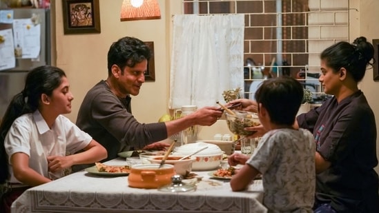 Manoj Bajpayee and Priyamani in The Family Man 2.