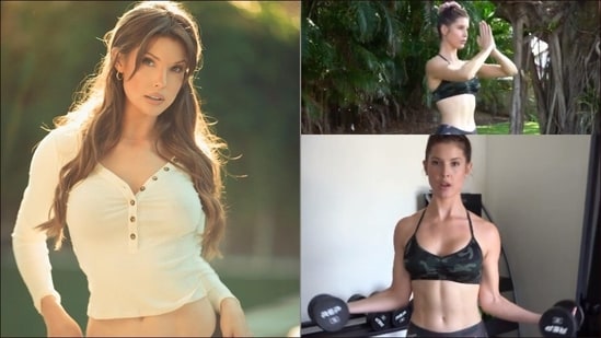 Amanda Cerny aces ‘5 workouts in a row’ from Yoga to Pilates and we are inspired(Instagram/amandacerny)