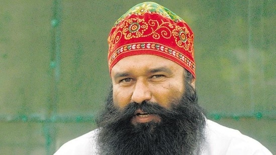 Singh is serving a 20-year jail term for raping two of his women disciples. He was convicted in August 2017 by a special CBI court in Panchkula. (HT file photo) Singh is serving a 20-year jail term for raping two of his women disciples. He was convicted in August 2017 by a special CBI court in Panchkula. (HT file photo)