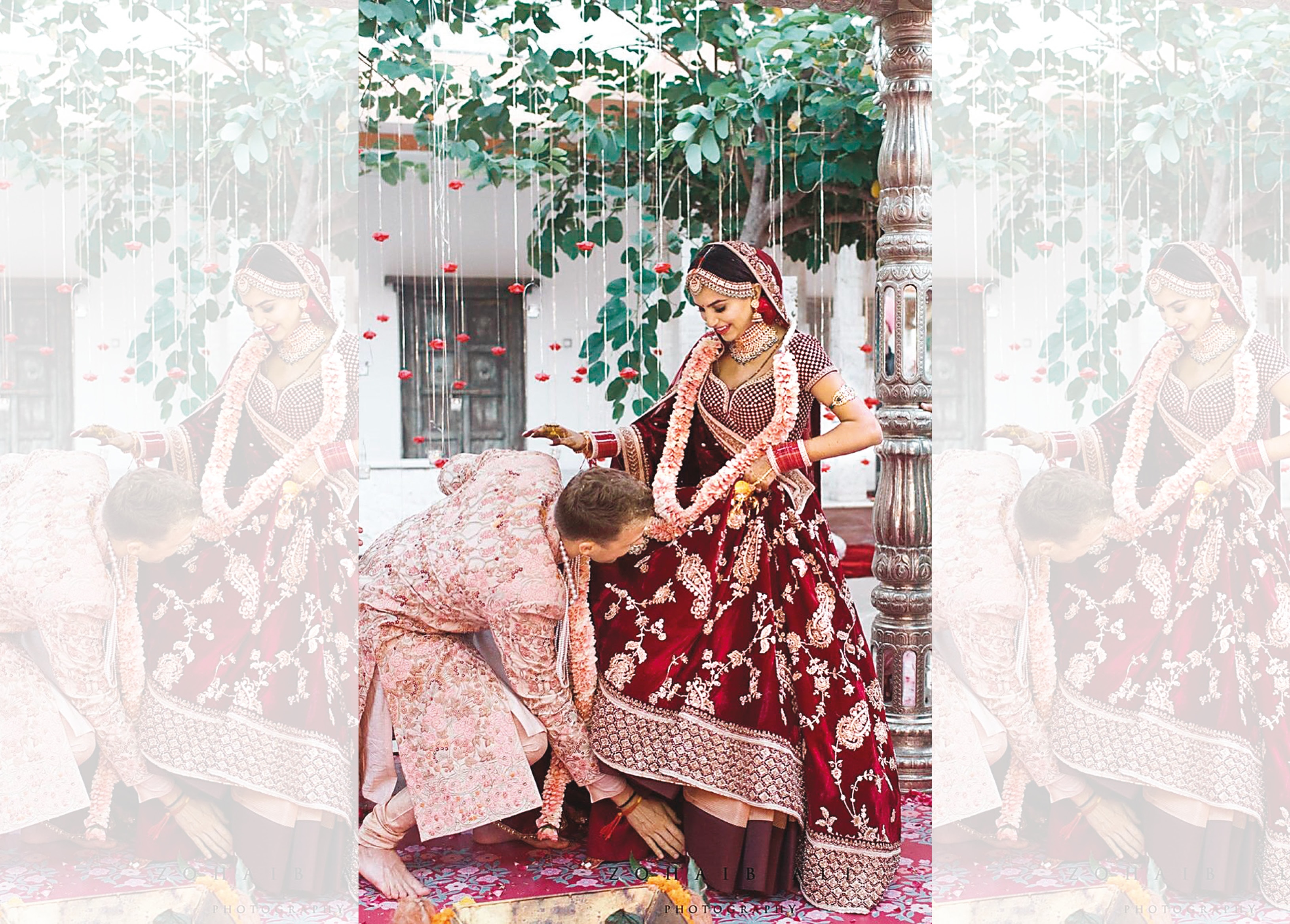 When Dutch diplomat Oleg Buller married beauty influencer Diipa Khosla, he touched her feet at their wedding When Dutch diplomat Oleg Buller married beauty influencer Diipa Khosla, he touched her feet at their wedding
