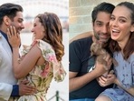 A look at Evelyn Sharma and Tushaan Bhindi's relationship. A look at Evelyn Sharma and Tushaan Bhindi's relationship.