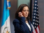 “Corruption does not know borders. We have to follow the money and we have to stop it,” US Vice President Kamala Harris said.(AP) “Corruption does not know borders. We have to follow the money and we have to stop it,” US Vice President Kamala Harris said.(AP)
