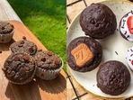 Happiness is freshly baked muffins and this recipe of Mocha Oat Muffins is proof