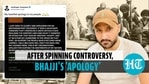 Harbhajan Singh's apology after controversy Harbhajan Singh's apology after controversy