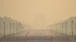 A view of India Gate blanketed in heavy haze in New Delhi.(Amal KS/HT File Photo) A view of India Gate blanketed in heavy haze in New Delhi.(Amal KS/HT File Photo)