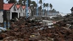 On May 26, Yaas hit the coast between Balasore and Bhadrak districts with a sustained wind speed of 130-140kmph, gusting up to 155kmph. On May 26, Yaas hit the coast between Balasore and Bhadrak districts with a sustained wind speed of 130-140kmph, gusting up to 155kmph.