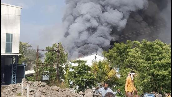 12 killed, 5 missing in fire at a company in Pune’s Pirangut 12 killed, 5 missing in fire at a company in Pune’s Pirangut