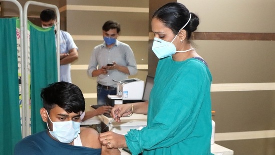 The number of active cases stands at 8,024, while the recovery count reached in the state 746,156. (HT file photo)