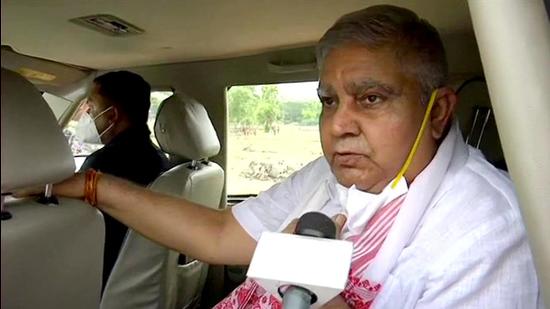 West Bengal governor Jagdeep Dhankhar . (ANI) West Bengal governor Jagdeep Dhankhar . (ANI)