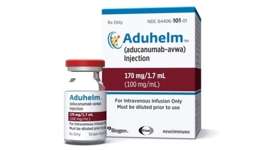 The FDA said that the clinical trials for the treatment, to be sold under the brand name Aduhelm, showed a reduction in the plaques that is expected to lead to a reduction in the clinical decline of patients.(AP) The FDA said that the clinical trials for the treatment, to be sold under the brand name Aduhelm, showed a reduction in the plaques that is expected to lead to a reduction in the clinical decline of patients.(AP)