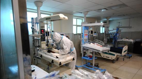 The hospital is now preparing to tackle the third wave in which, according to experts, children are likely to be affected. (Representational image) (HT FILE) The hospital is now preparing to tackle the third wave in which, according to experts, children are likely to be affected. (Representational image) (HT FILE)