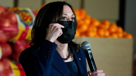 Harris also said the fact she chose Guatemala and Mexico for her first overseas trip was a “reflection of the priority President Biden placed on this region.” (AP file photo) Harris also said the fact she chose Guatemala and Mexico for her first overseas trip was a “reflection of the priority President Biden placed on this region.” (AP file photo)