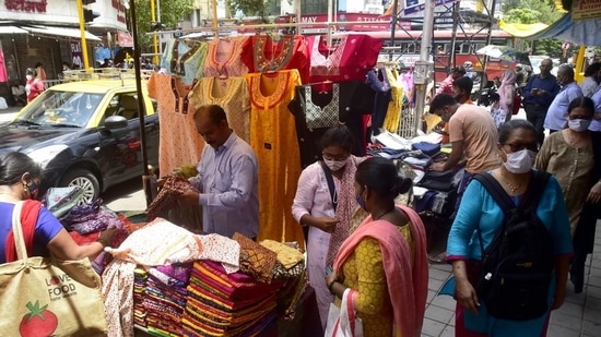 The relaxations in Covid curbs in Maharashtra have been extended on the basis of the level or categories. (HT Photo) The relaxations in Covid curbs in Maharashtra have been extended on the basis of the level or categories. (HT Photo)