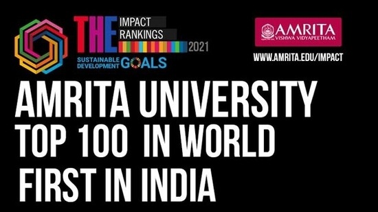 Amrita Vishwa Vidyapeetham believes in the transformative power of an effective value-based education, which provides the impetus to develop both scientific knowledge and spiritual understanding.