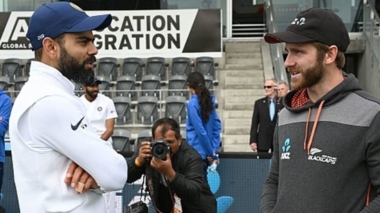 Virat Kohli and Kane Williamson during the 2020 Test series between India and New Zealand. (Getty Images) Virat Kohli and Kane Williamson during the 2020 Test series between India and New Zealand. (Getty Images)