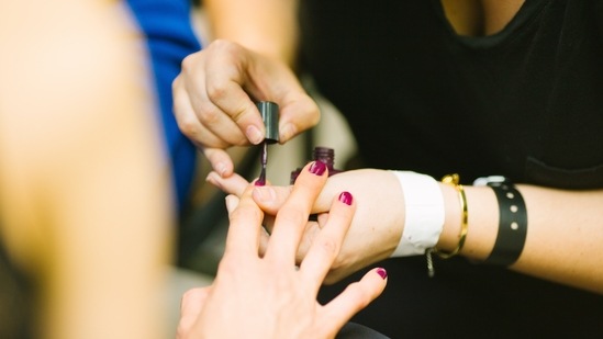 Manicure, Pedicures: You can purchase a manicure, pedicure kit online and trim and shape your nails at home. Give your legs a nice bath and get rid of all the dead skins by scrubbing them properly. Don't forget to moisturise after all the steps are done.(Unsplash)