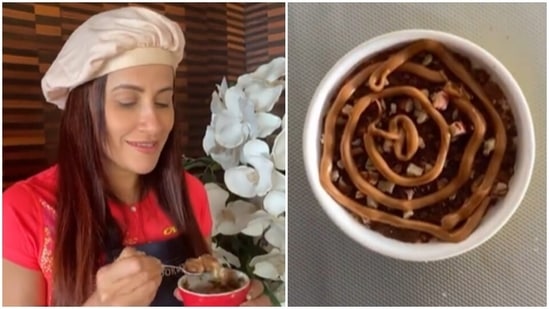 Recipe: End your Monday on a healthy note with Yasmin Karachiwala's cinnamon roll cake(Instagram/yasminkarachiwala) Recipe: End your Monday on a healthy note with Yasmin Karachiwala's cinnamon roll cake(Instagram/yasminkarachiwala)