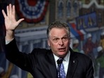 Former Virginia governor Terry McAuliffe speaks at North America's Building Trades Unions (NABTU) 2019 legislative conference.