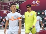 Sunil Chhetri and Gurpreet Singh Sandhu