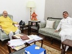 Leader of opposition of the West Bengal legislative assembly and BJP MLA Suvendu Adhikari called on Home Minister Amit Shah. 