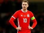 Wales' Aaron Ramsey during the match. (FILE PHOTO)