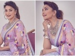 Madhuri Dixit in <span class='webrupee'>₹</span>1 lakh phulkari lehenga proves why she is queen of elegance(Instagram/@madhuridixitnene) Madhuri Dixit in <span class='webrupee'>₹</span>1 lakh phulkari lehenga proves why she is queen of elegance(Instagram/@madhuridixitnene)
