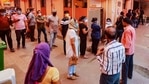 People wait to receive Covid-19 vaccine doses at a vaccination centre in Nagpur(PTI Photo) People wait to receive Covid-19 vaccine doses at a vaccination centre in Nagpur(PTI Photo)
