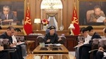 North Korean leader Kim Jong Un, center, attends a meeting with senior ruling party officials in Pyongyang, Monday, June 7, 2021. (AP) North Korean leader Kim Jong Un, center, attends a meeting with senior ruling party officials in Pyongyang, Monday, June 7, 2021. (AP)