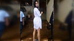 Katrina Kaif was snapped outside Zoya Akhtar's house in Bandra, Mumbai today. For the outing, the actor wore a classic white mini shirt dress. She looked summer-ready in the ensemble and we love it. Katrina Kaif was snapped outside Zoya Akhtar's house in Bandra, Mumbai today. For the outing, the actor wore a classic white mini shirt dress. She looked summer-ready in the ensemble and we love it.