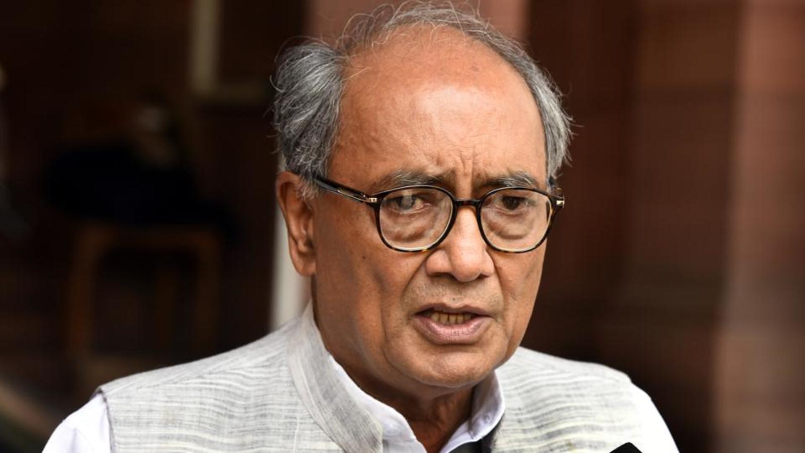 Digvijaya Singh’s PIL blames MP govt for Dec clashes, court seeks govt response