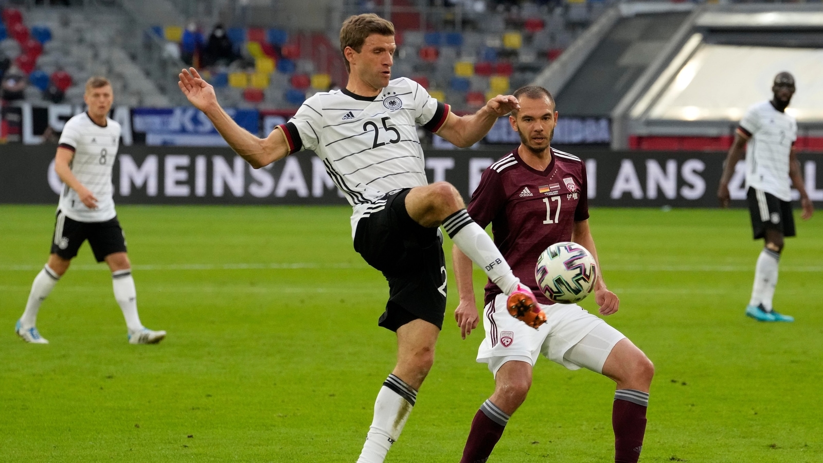 Euro 2020: Vācija spēcīgā mēģinājumā ar 7: 1 sagrauj Latviju |  futbola ziņas