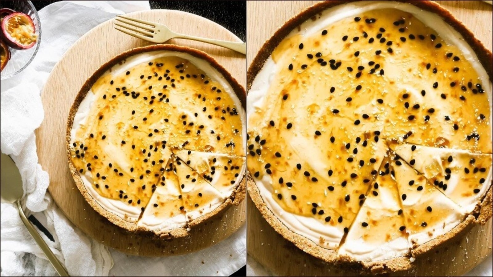 Recipe: Life tastes better after a slice of Lemon passion fruit cheesecake