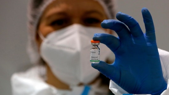 China's first donation of 800,000 doses of Sinopharm vaccine in March was snapped up quickly.(AP) China's first donation of 800,000 doses of Sinopharm vaccine in March was snapped up quickly.(AP)