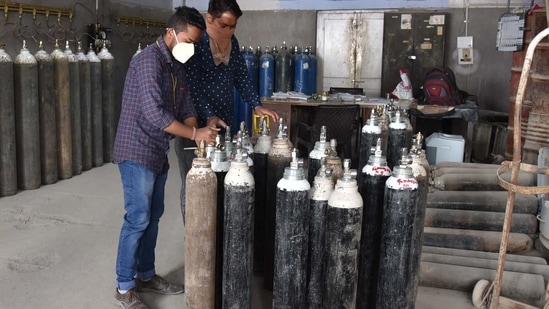 The Delhi government plans to install 57 oxygen plants, including eight pressure swing adsorption (PSA) plants sanctioned by the Centre, to meet the oxygen requirement in the days to come. The Delhi government plans to install 57 oxygen plants, including eight pressure swing adsorption (PSA) plants sanctioned by the Centre, to meet the oxygen requirement in the days to come.