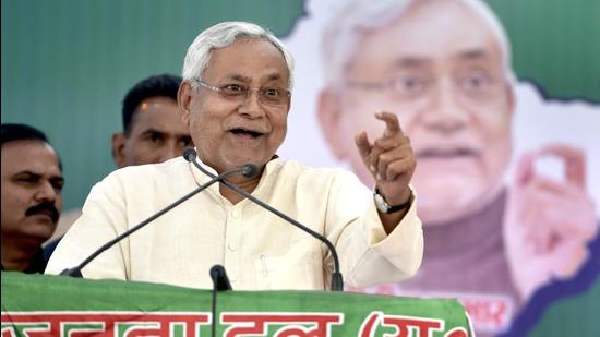 Bihar chief minister Nitish Kumar has introduced several schemes to empower women in the state, says a JD(U) minister. (Sushil Kumar/HT PHOTO) Bihar chief minister Nitish Kumar has introduced several schemes to empower women in the state, says a JD(U) minister. (Sushil Kumar/HT PHOTO)
