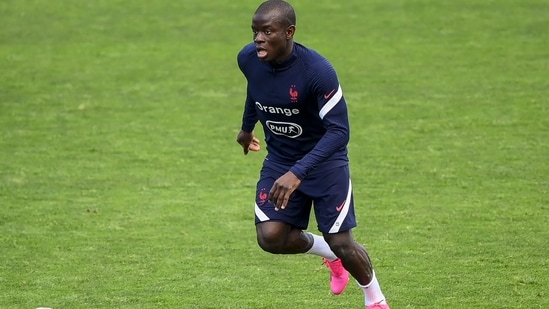France's midfielder N'Golo Kante(AFP)