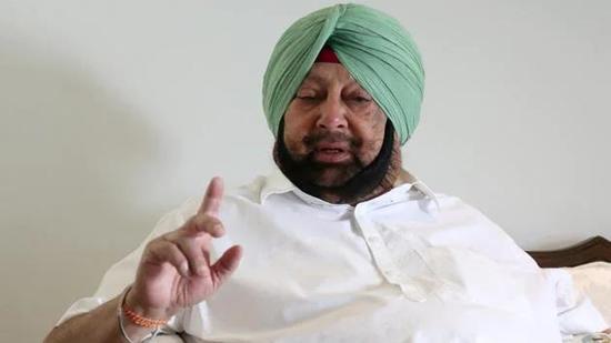 Captain Amarinder Singh was chairing a virtual meeting of the state’s healthcare experts’ group for Covid management. (HT file photo) Captain Amarinder Singh was chairing a virtual meeting of the state’s healthcare experts’ group for Covid management. (HT file photo)