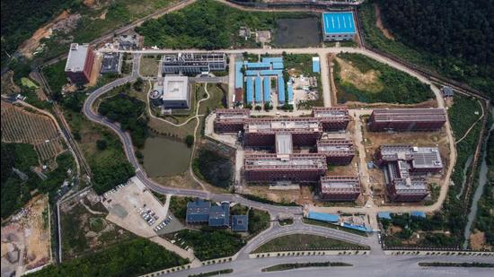 A file photo taken on May 27, 2020 shows the P4 laboratory (centre, left) on the campus of the Wuhan Institute of Virology in Wuhan in China's central Hubei province. (AFP) A file photo taken on May 27, 2020 shows the P4 laboratory (centre, left) on the campus of the Wuhan Institute of Virology in Wuhan in China's central Hubei province. (AFP)