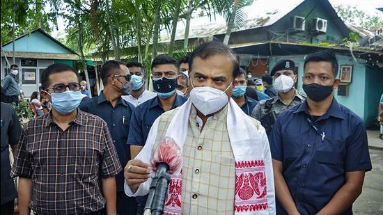 Assam chief minister Himanta Biswa Sarma approved the rehabilitation package under the Bodo Territorial Region (BTR) accord in a meeting in Guwahati. (PTI) Assam chief minister Himanta Biswa Sarma approved the rehabilitation package under the Bodo Territorial Region (BTR) accord in a meeting in Guwahati. (PTI)