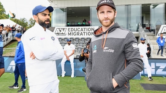 Virat Kohli and Kane Williamson. (Getty Images) Virat Kohli and Kane Williamson. (Getty Images)