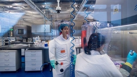 A Wall Street Journal report quoted last year's study which concluded that the hypothesis that virus was a lab leak from Wuhan Institute of Virology. (AFP Photo) A Wall Street Journal report quoted last year's study which concluded that the hypothesis that virus was a lab leak from Wuhan Institute of Virology. (AFP Photo)