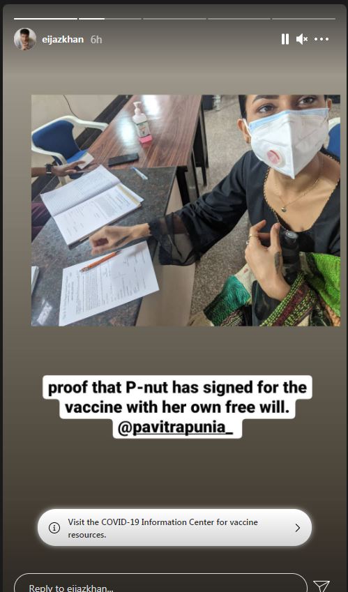 A screeshot of the post by Eijaz.