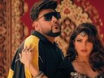 Jacqueline Fernandez and Badshah in their new music video Paani Paani.