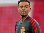 Luis Enrique during his stint as manager of Spain football team.