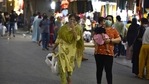 People out in the Lajpat Nagar Market on the second day of Unlock in New Delhi, India, on Tuesday, June 8, 2021. (Photo by Sanjeev Verma/ Hindustan Times) People out in the Lajpat Nagar Market on the second day of Unlock in New Delhi, India, on Tuesday, June 8, 2021. (Photo by Sanjeev Verma/ Hindustan Times)