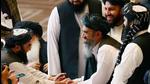 Taliban delegates shake hands during talks with the Afghan government in Doha, Qatar, on September 12, 2020. (File photo) Taliban delegates shake hands during talks with the Afghan government in Doha, Qatar, on September 12, 2020. (File photo)