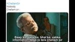 Karakter Chellam sir dari The Family Man 2 mendesak orang untuk berbagi semua jenis meme.  (Indonesia)